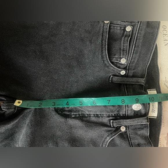 Madewell Cali Demi-Boot Jeans Size 25 Dark Gray Denim - Picture 11 of 14